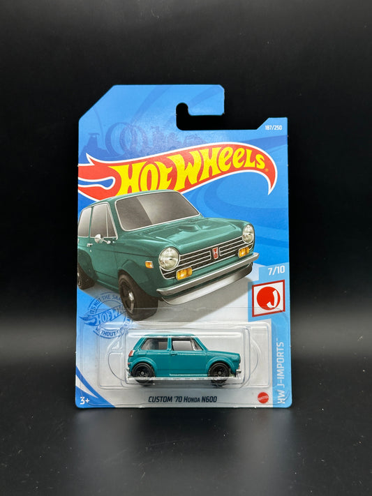 HOT WHEELS - CUSTOM 70 HONDA N600 (2021) - HW J-IMPORTS 7/10