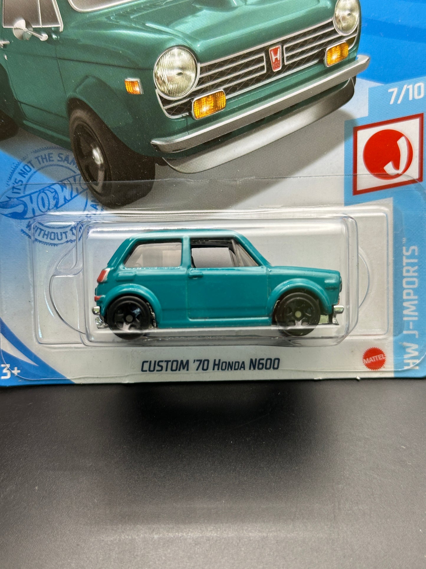 HOT WHEELS - CUSTOM 70 HONDA N600 (2021) - HW J-IMPORTS 7/10