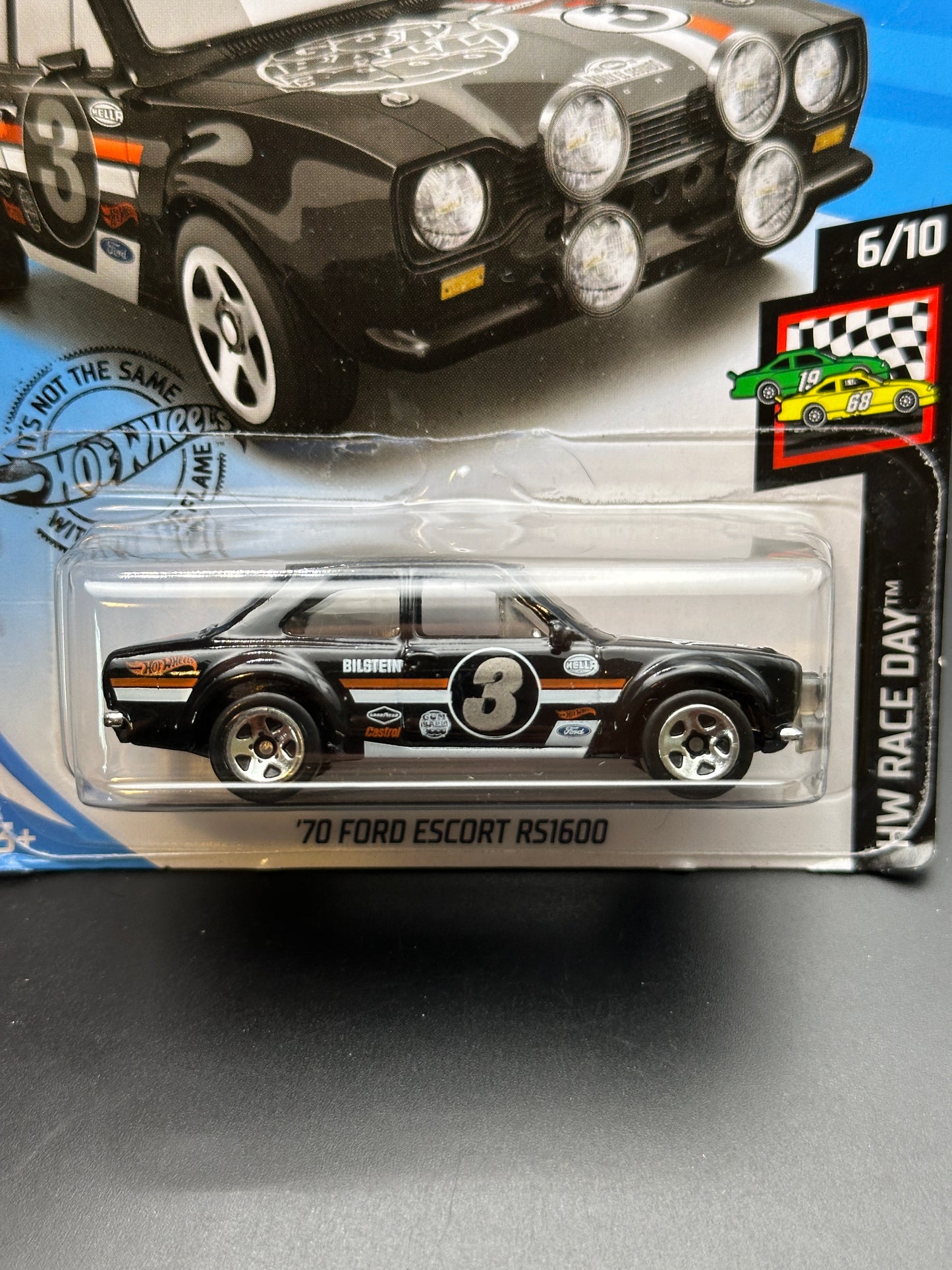 HOT WHEELS - 70 FORD ESCORT RS1600 (2019) - HW RACE DAY 6/10