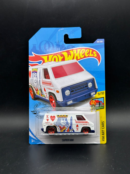 HOT WHEELS - SUPER VAN (2020) - HW ART CARS 9/10