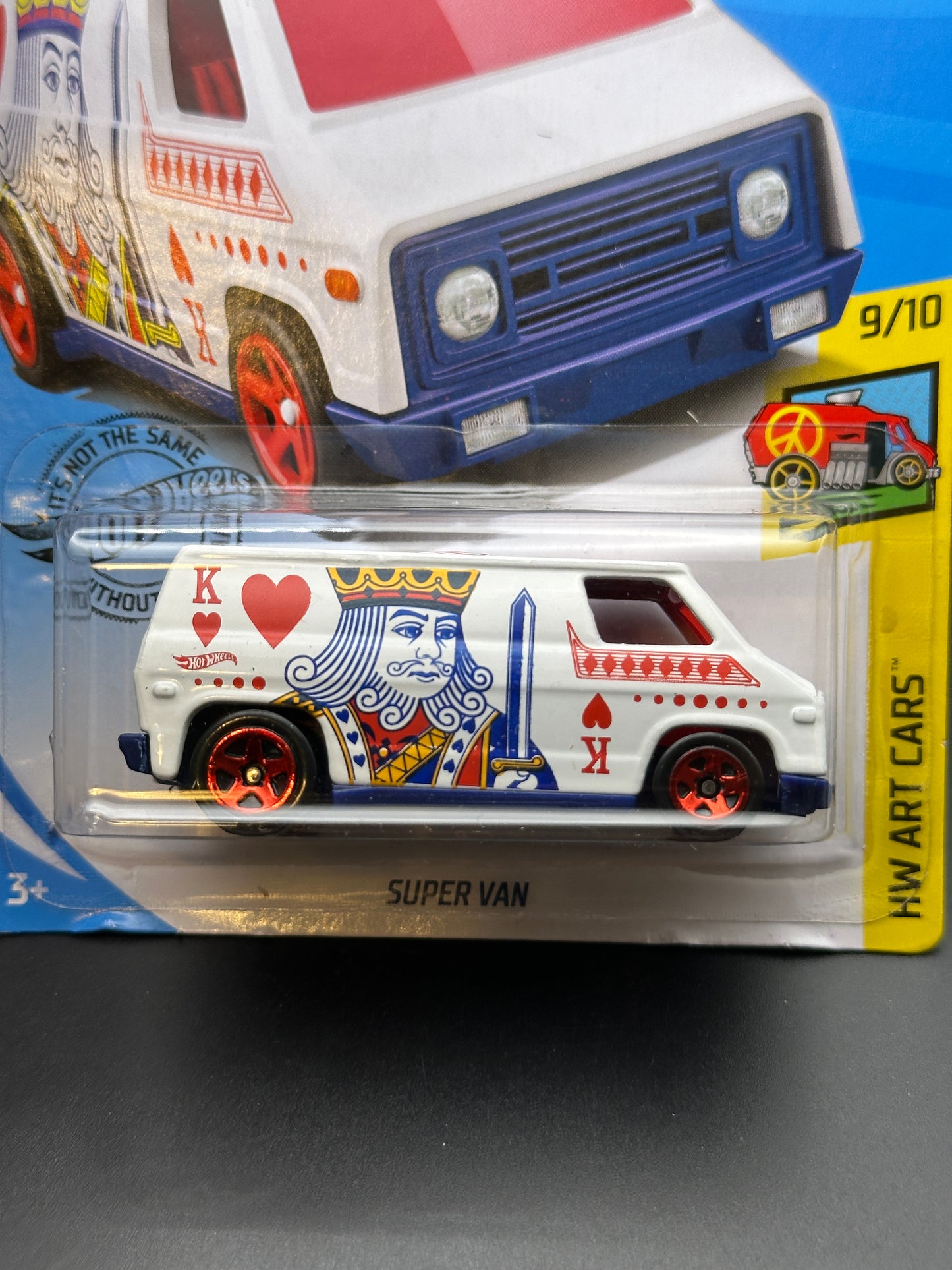 HOT WHEELS - SUPER VAN (2020) - HW ART CARS 9/10