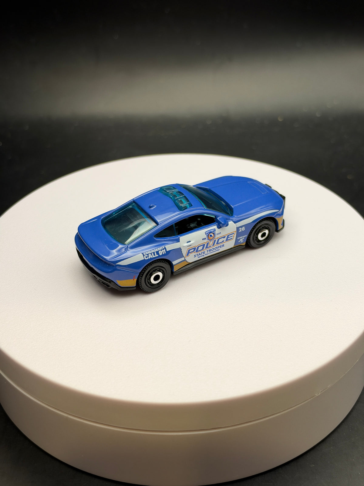 MATCHBOX - 25 MUSTANG POLICE - DIECAST - LOOSE
