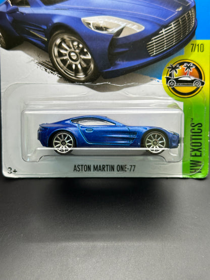 HOT WHEELS - ASTON MARTIN ONE-77 (2017) - HW EXOTICS 7/10