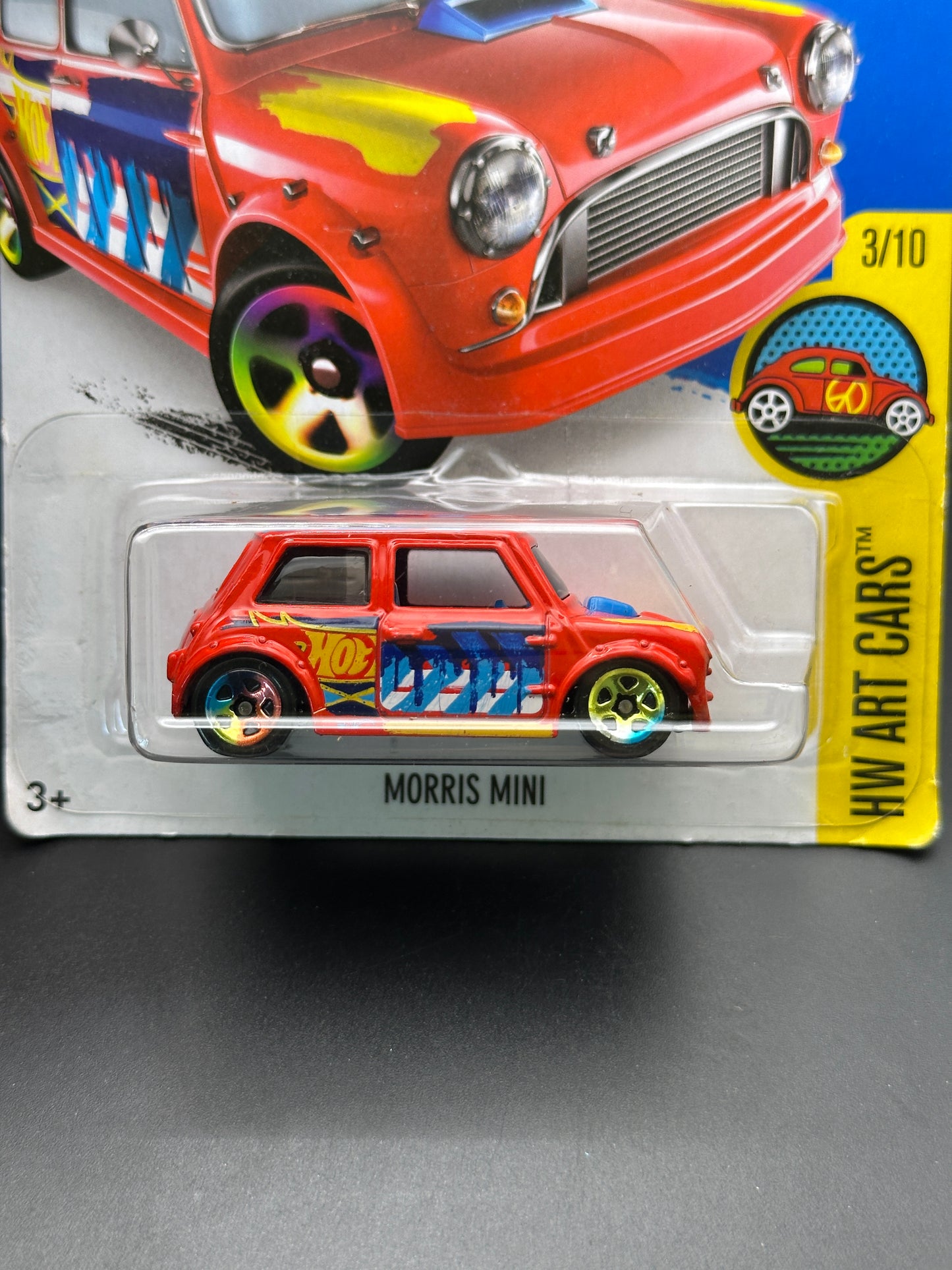 HOT WHEELS - MORRIS MINI (2016) - HW ART CARS 3/10