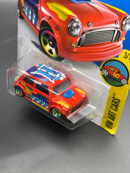 HOT WHEELS - MORRIS MINI (2016) - HW ART CARS 3/10