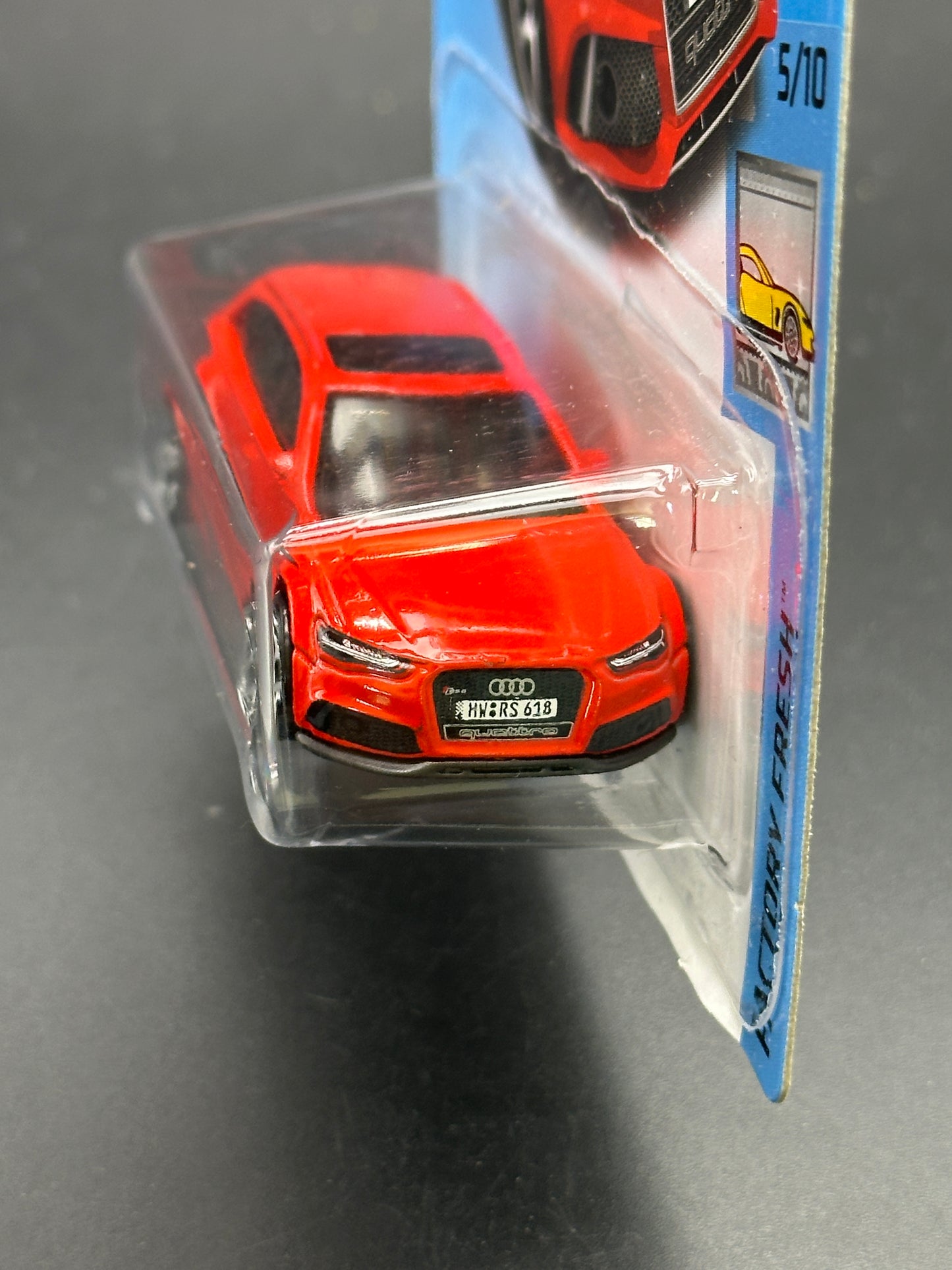HOT WHEELS - 17 AUDI RS 6 AVANT (2018) - HW FACTORY FRESH 5/10