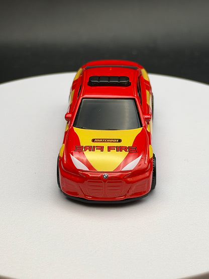 MATCHBOX - 2023 BMW I4 POLICE SEDAN - DIECAST - LOOSE