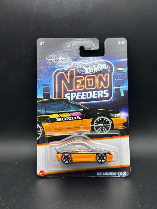 HOT WHEELS - 85 HONDA CRX (2026) - NEON SPEEDERS SERIES 7/8