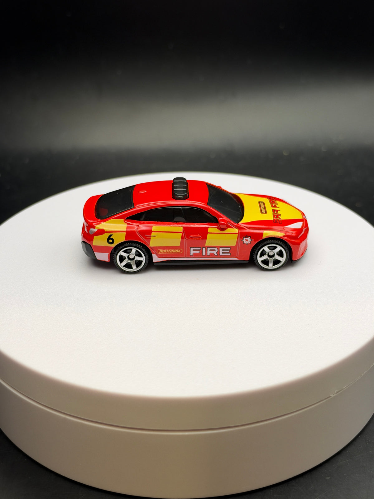 MATCHBOX - 2023 BMW I4 POLICE SEDAN - DIECAST - LOOSE