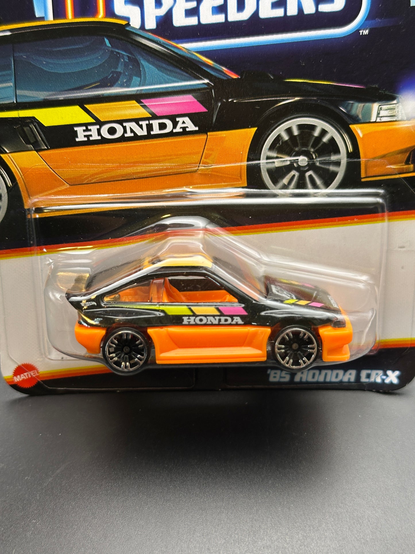 HOT WHEELS - 85 HONDA CRX (2026) - NEON SPEEDERS SERIES 7/8