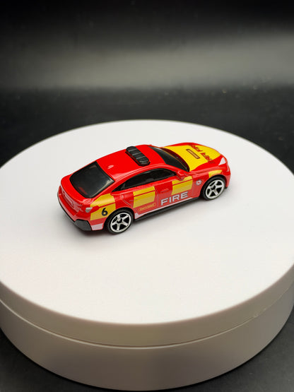 MATCHBOX - 2023 BMW I4 POLICE SEDAN - DIECAST - LOOSE