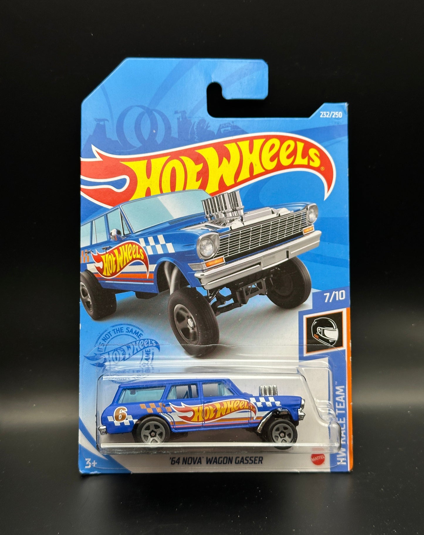 HOT WHEELS - 64 NOVA WAGON GASSER (2021) - HW RACE TEAM 7/10