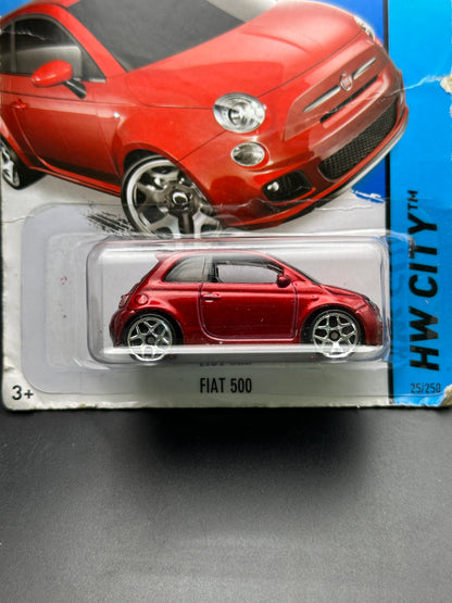 HOT WHEELS - FIAT 500 (2014) - HW CITY: NIGHTBURNERZ