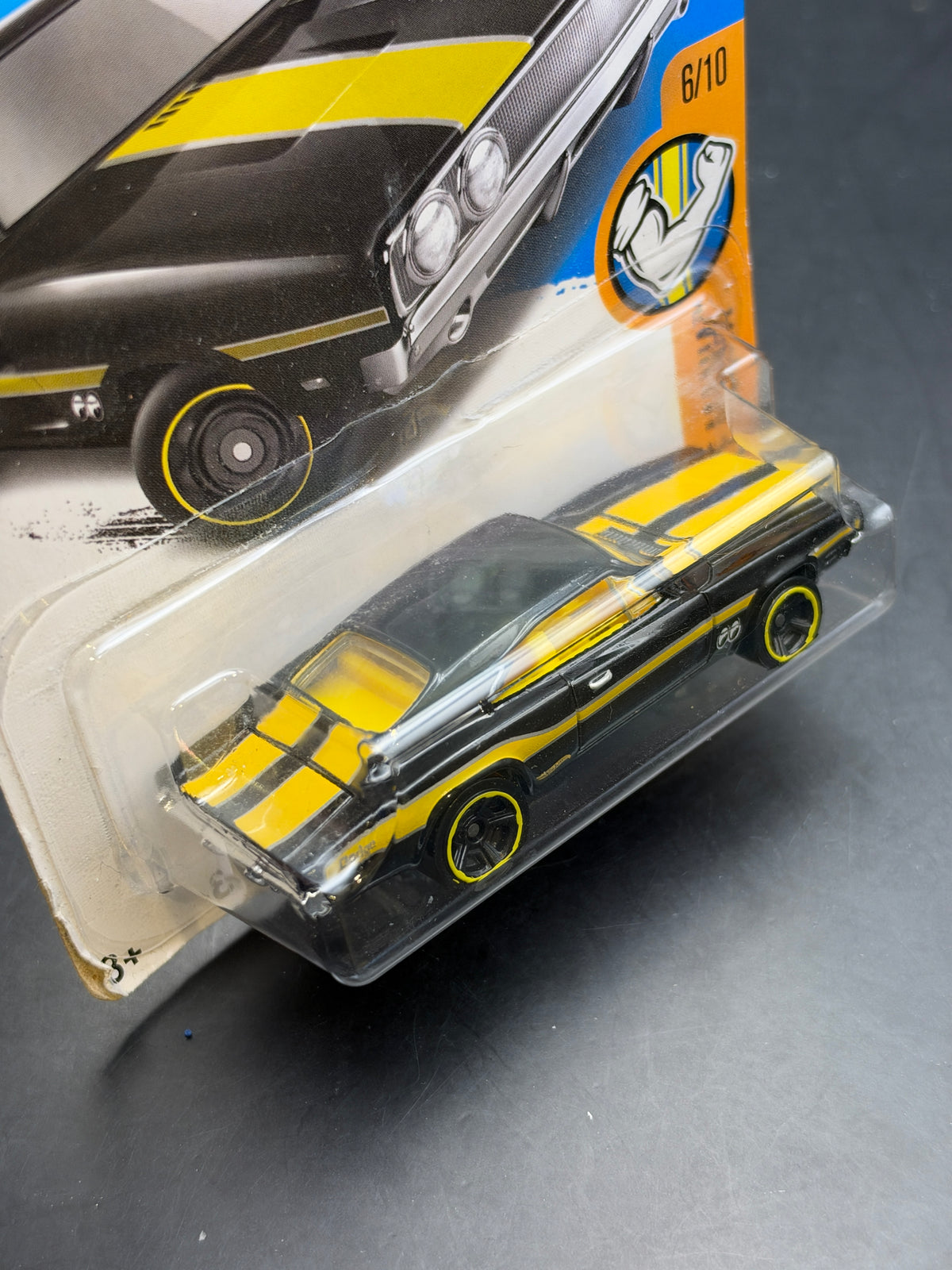 HOT WHEELS - 69 DODGE CHARGER 500 (2017) - HW MUSCLE MANIA 8/10