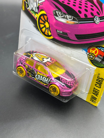HOT WHEELS - VOLKSWAGEN GOLF MK7 (2017) - HW ART CARS 6/10