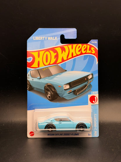 HOT WHEELS - NISSAN SKYLINE 2000GT-R LBWK (2022) - HW J IMPORTS 8/10