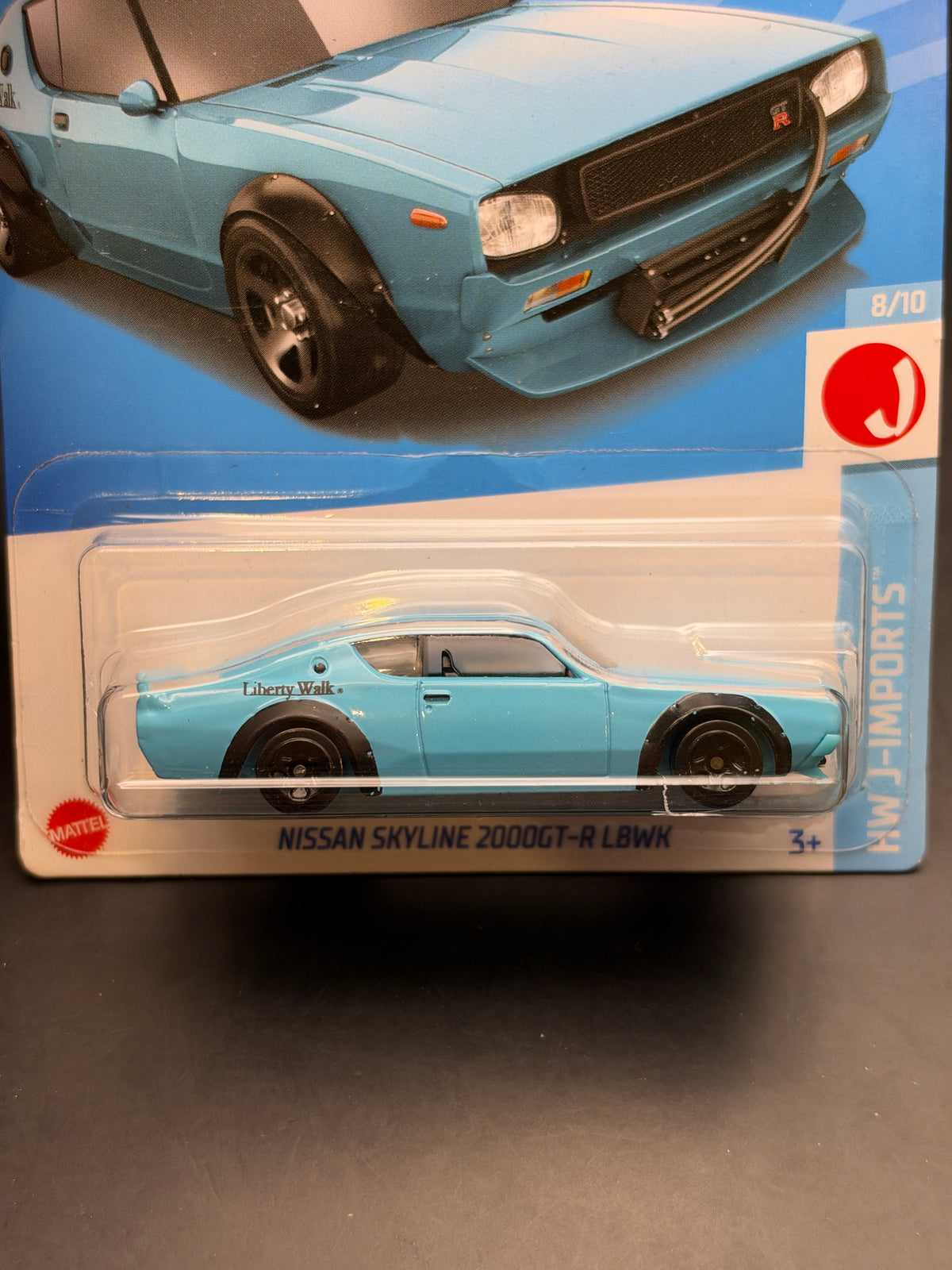 HOT WHEELS - NISSAN SKYLINE 2000GT-R LBWK (2022) - HW J IMPORTS 8/10