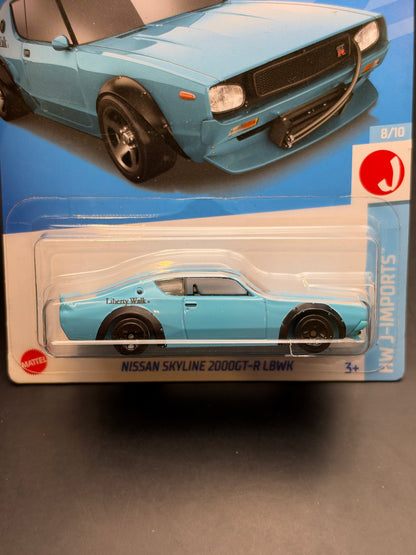 HOT WHEELS - NISSAN SKYLINE 2000GT-R LBWK (2022) - HW J IMPORTS 8/10