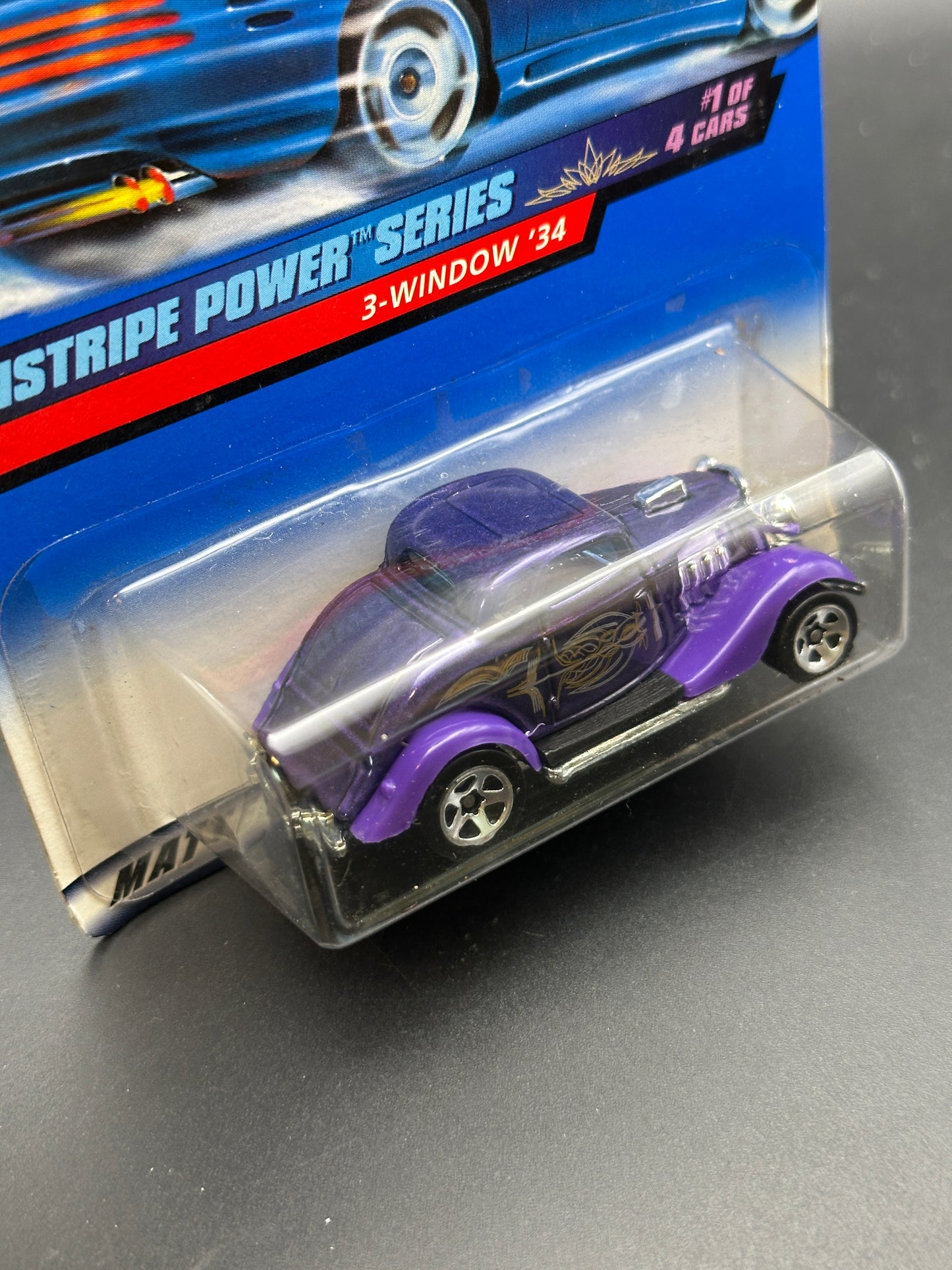 HOT WHEELS - 3 WINDOW 34 (1999) - HW PINSTRIPE POWER SERIES 1/4