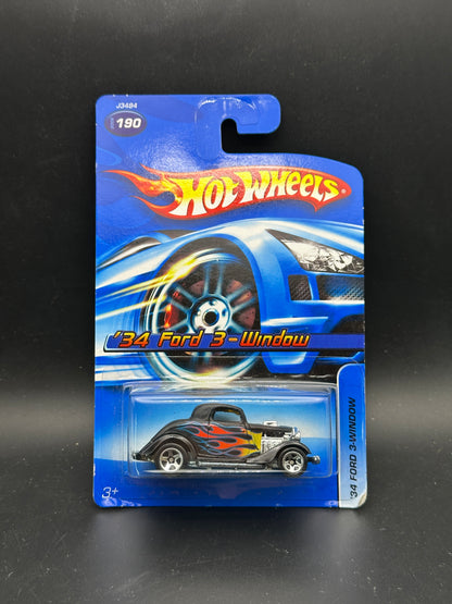HOT WHEELS - 34 FORD 3-WINDOW (2006) - HW MAINLINE