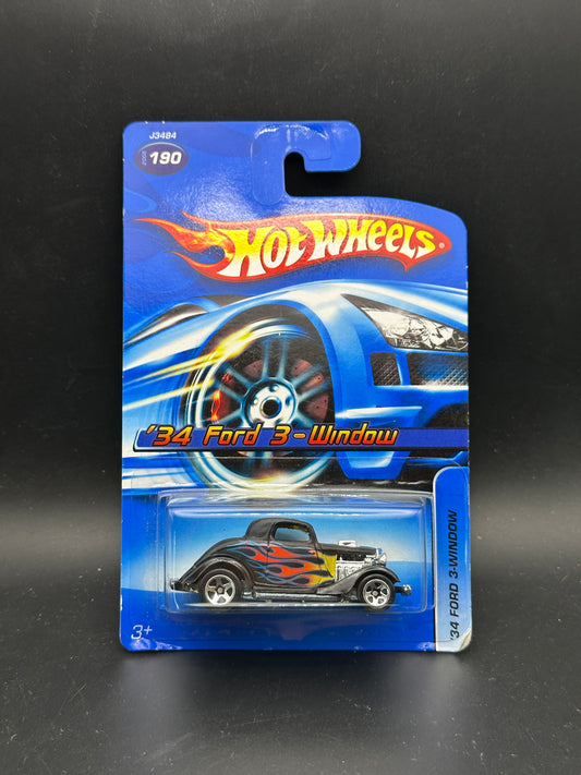HOT WHEELS - 34 FORD 3-WINDOW (2006) - HW MAINLINE