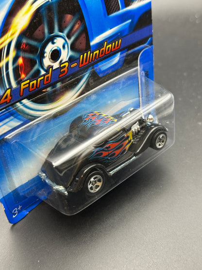 HOT WHEELS - 34 FORD 3-WINDOW (2006) - HW MAINLINE