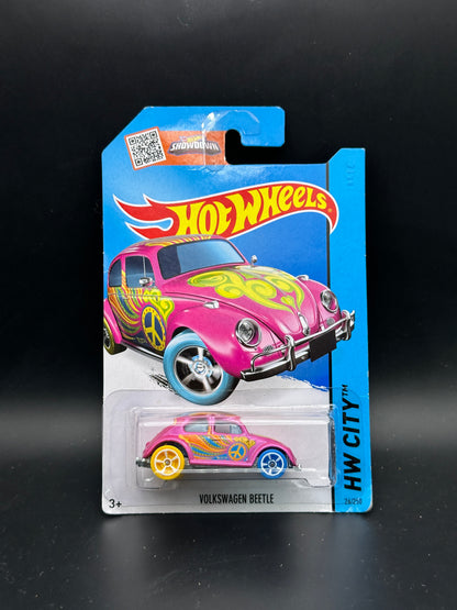 HOT WHEELS - VOLKSWAGEN BEETLE (2015) - TREASURE HUNT - HW CITY: ART CARS
