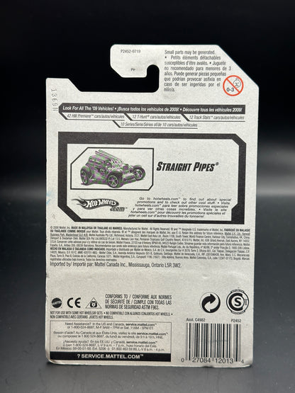 HOT WHEELS - STRAIGHT PIPES (2009) - HW FASTER THAN EVER 6/10