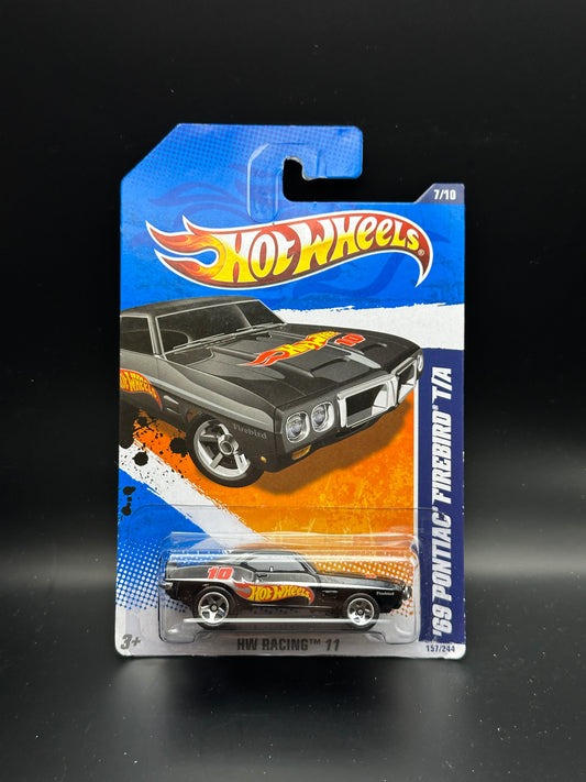 HOT WHEELS - 69 PONTIAC FIREBIRD T/A (2011) - HW RACING 7/10