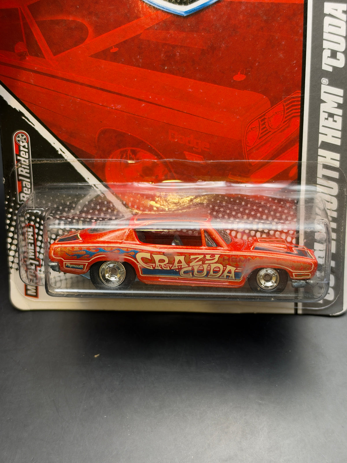 HOT WHEELS - 68 PLYMOUTH HEMI CUDA (2011) - HOT WHEELS GARAGE MOPAR 12/15