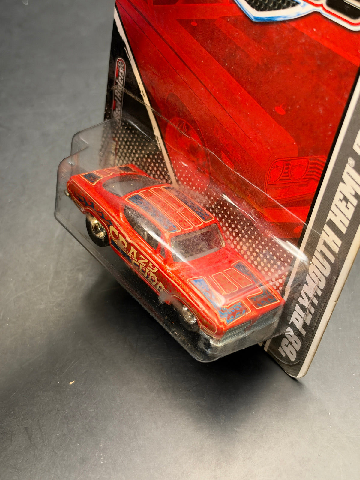 HOT WHEELS - 68 PLYMOUTH HEMI CUDA (2011) - HOT WHEELS GARAGE MOPAR 12/15