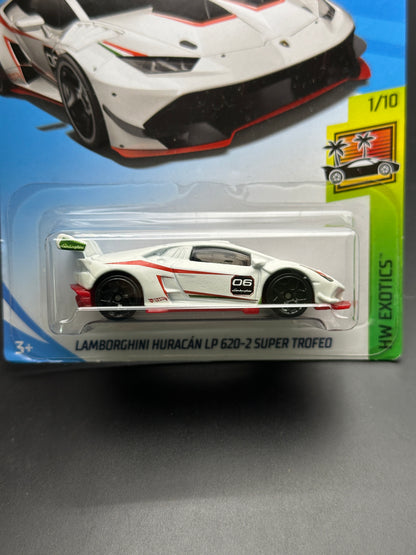 HOT WHEELS - LAMBORGHINI HURACAN LP 620 2 SUPER TROFEO (2018) - HW EXOTICS 1/10