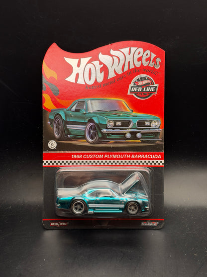HOT WHEELS - 1968 CUSTOM PLYMOUTH BARRACUDA (2024) - RLC EXCLUSIVE
