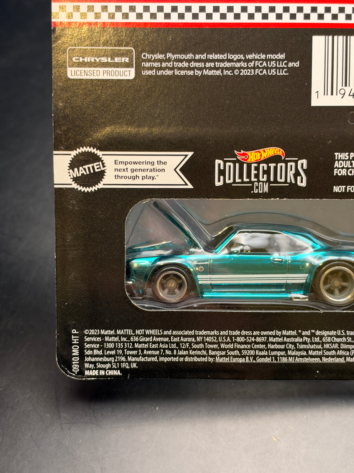 HOT WHEELS - 1968 CUSTOM PLYMOUTH BARRACUDA (2024) - RLC EXCLUSIVE