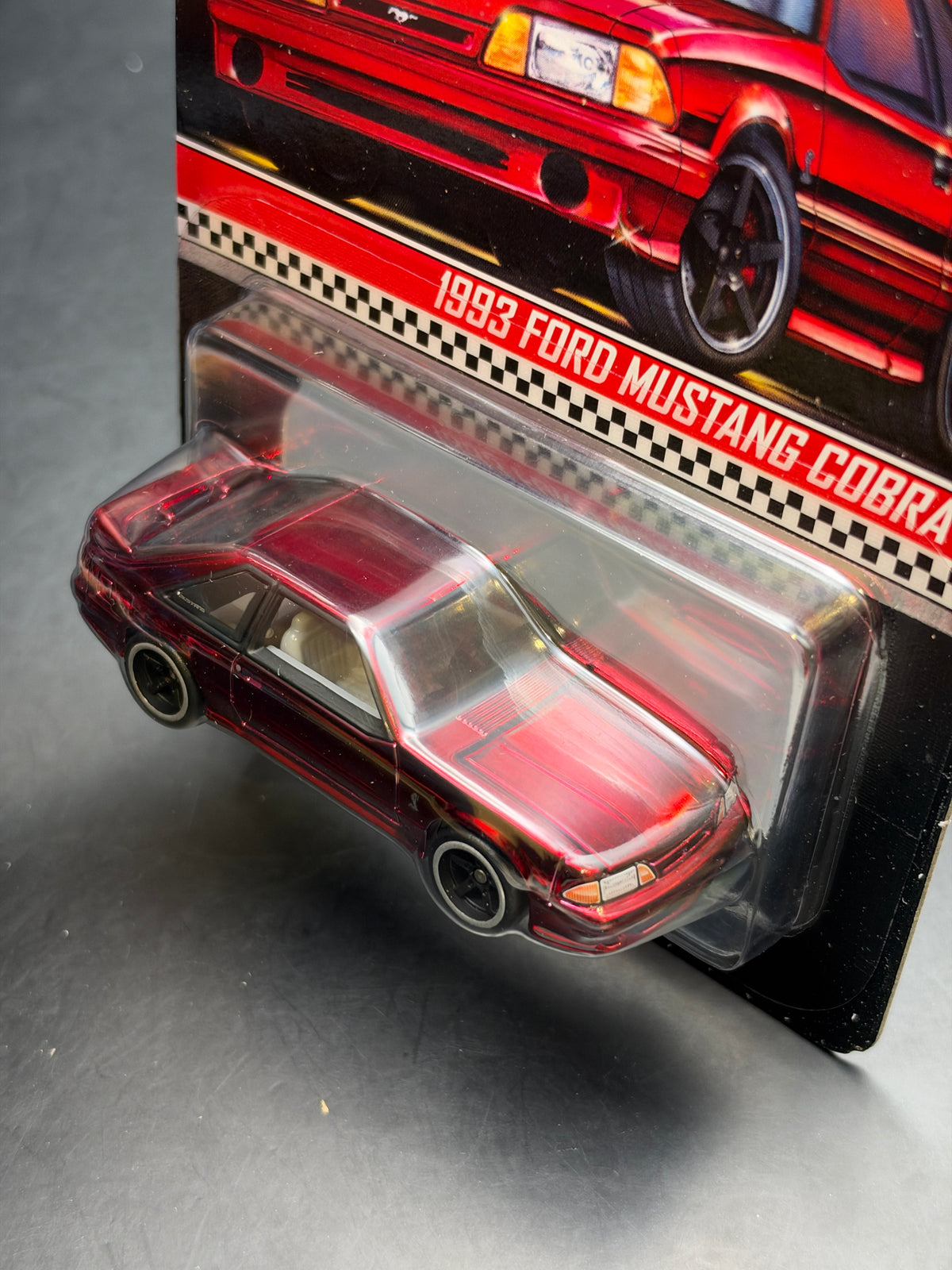 HOT WHEELS - 1993 FORD MUSTANG COBRA R (2022) - RLC EXCLUSIVE