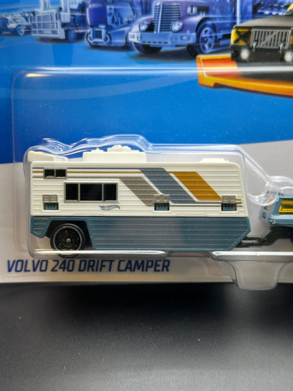 HOT WHEELS - VOLVO 240 DRIFT CAMPER - SUPER RIGS