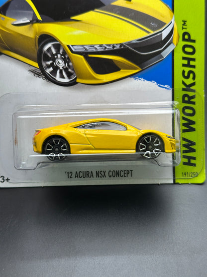 HOT WHEELS - 12 ACURA NSX CONCEPT (2015) - HW WORKSHOP: SPEED TEAM