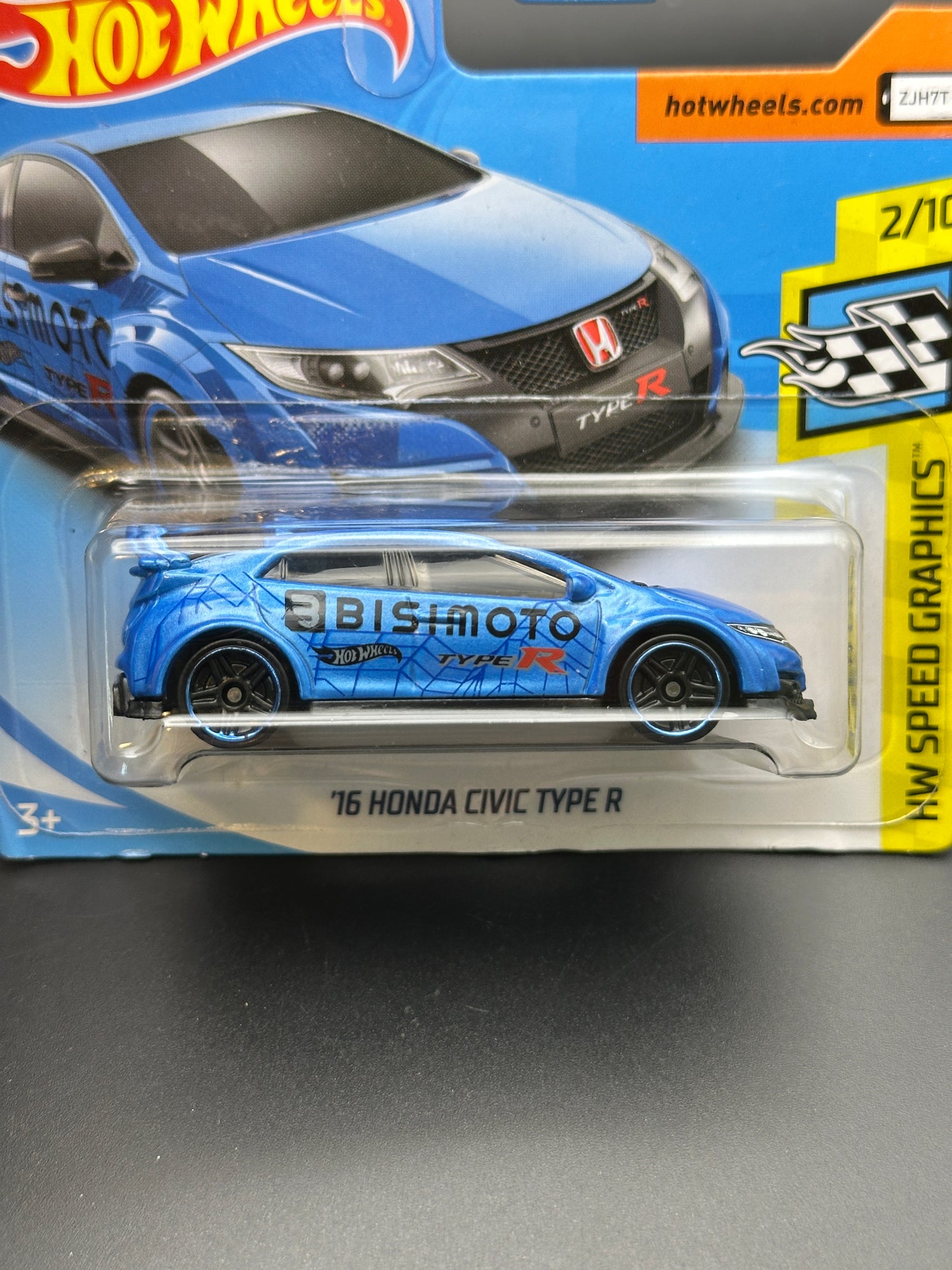 HOT WHEELS - 16 HONDA CIVIC TYPE R (2018) - HW SPEED GRAPHICS 2/10