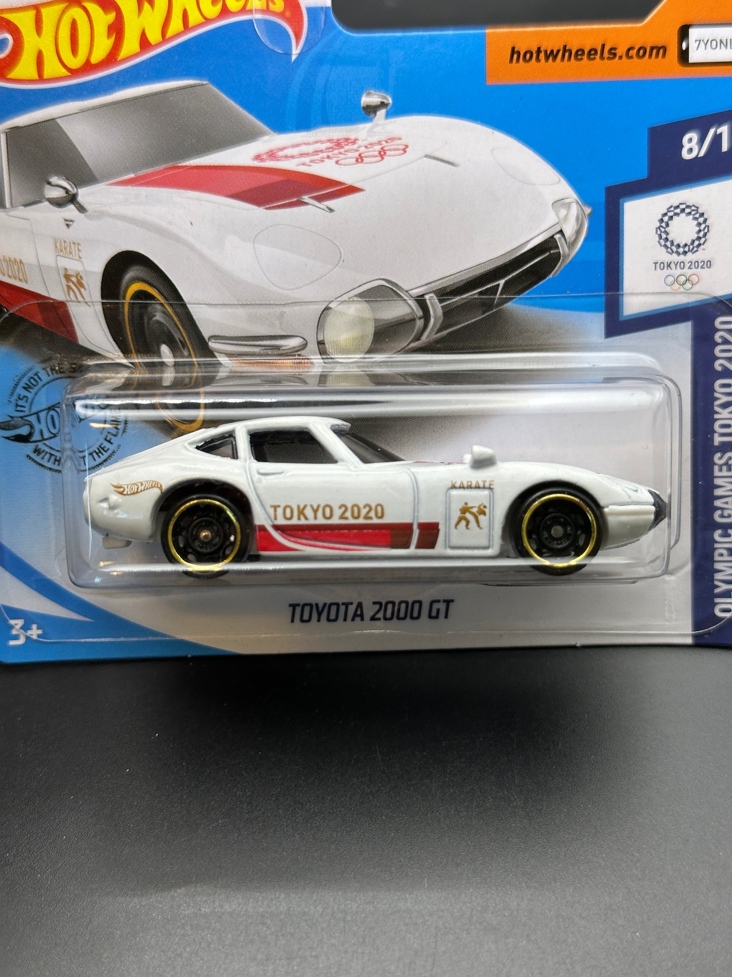 HOT WHEELS - TOYOTA 2000 GT (2020) - OLYMPIC GAMES TOKYO 2020 8/10