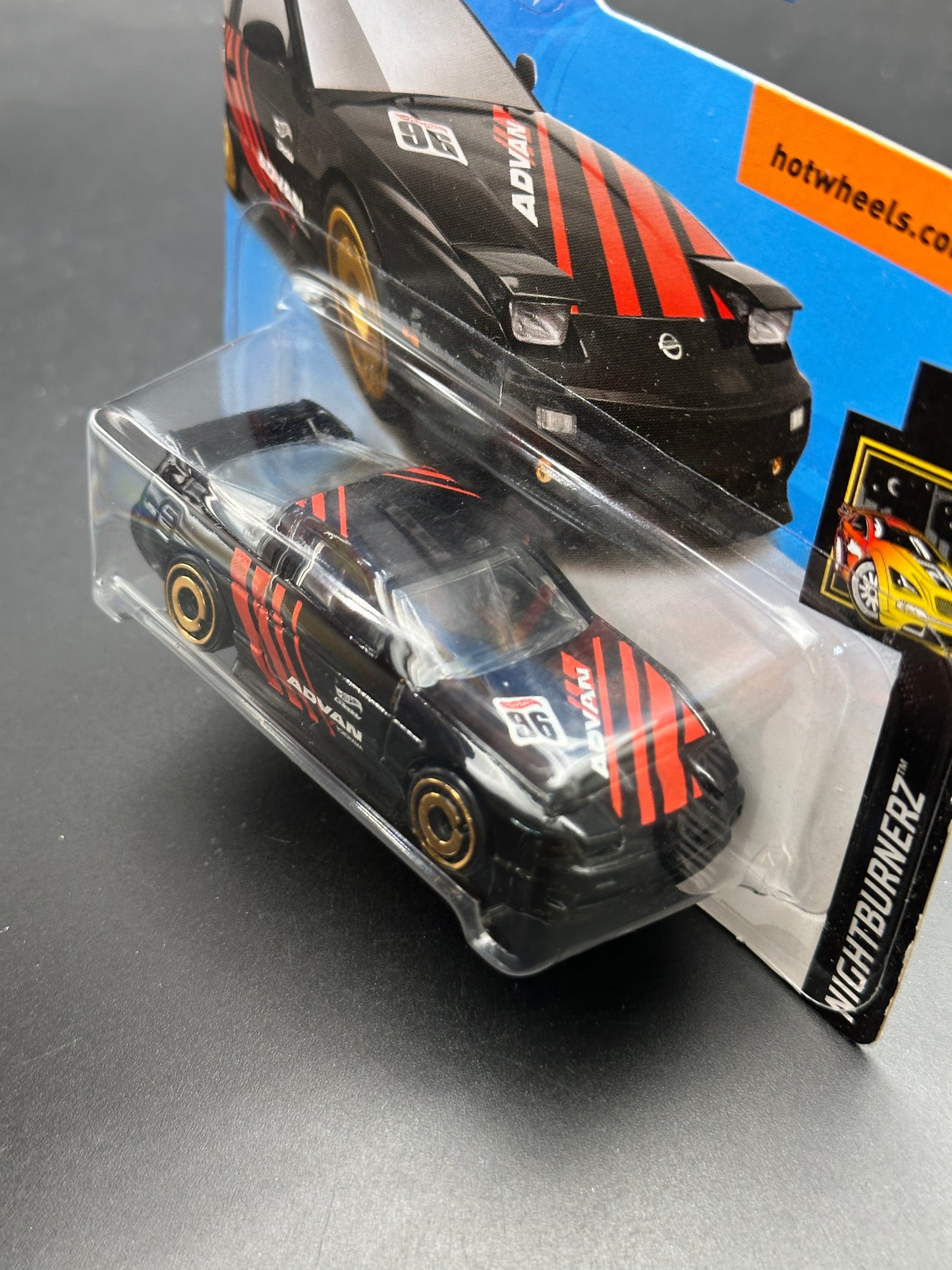 HOT WHEELS - 96 NISSAN 180SX TYPE X (2018) - HW NIGHTBURNERZ 7/10