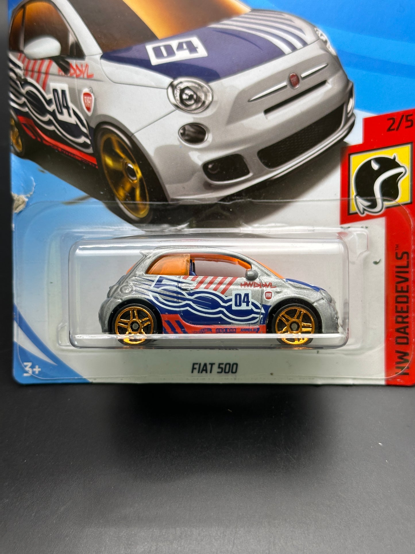 HOT WHEELS - FIAT 500 (2018) - HW DAREDEVILS 2/5