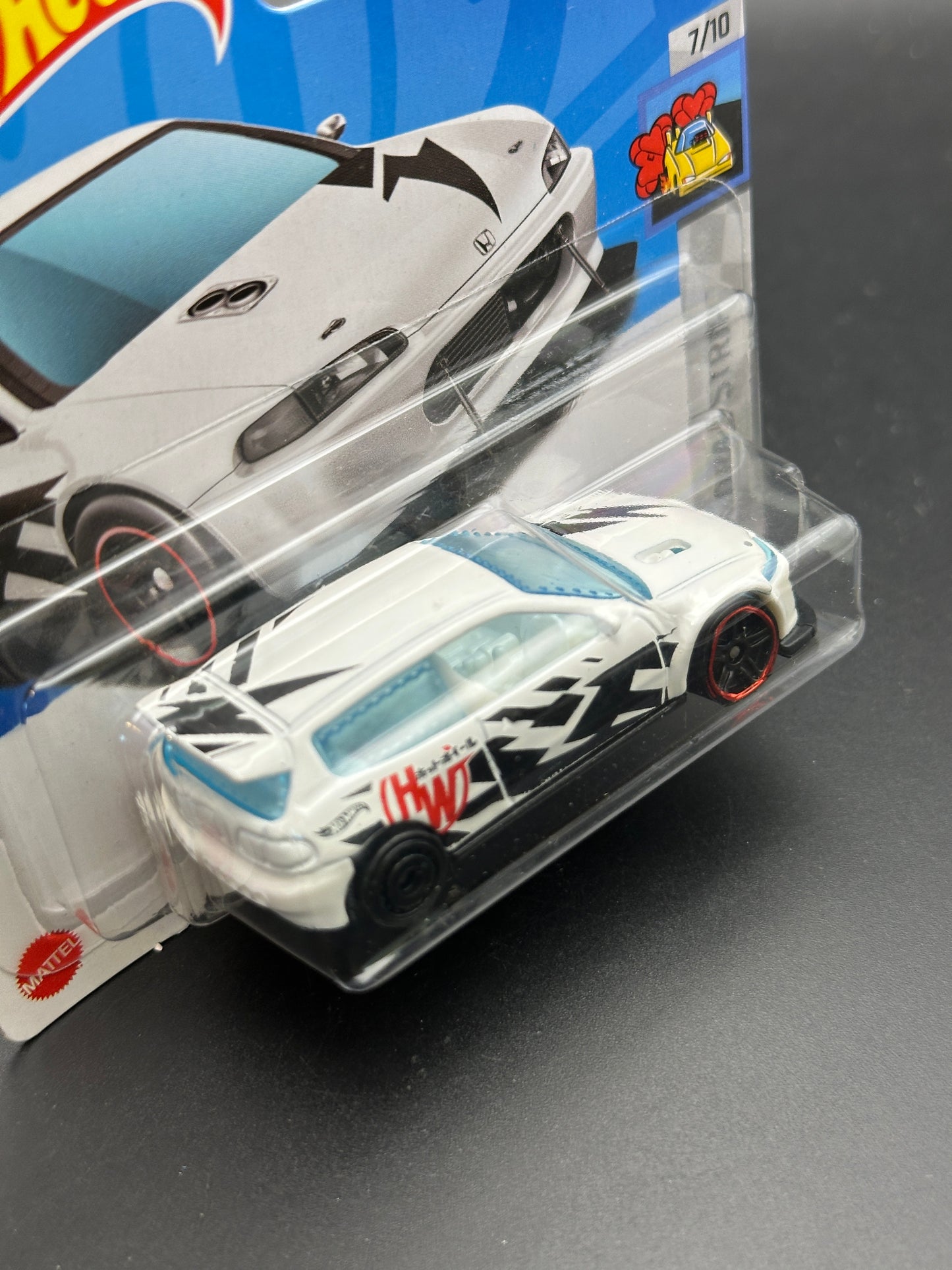 HOT WHEELS - HONDA CIVIC CUSTOM (2023) - HW DRAG STRIP 7/10