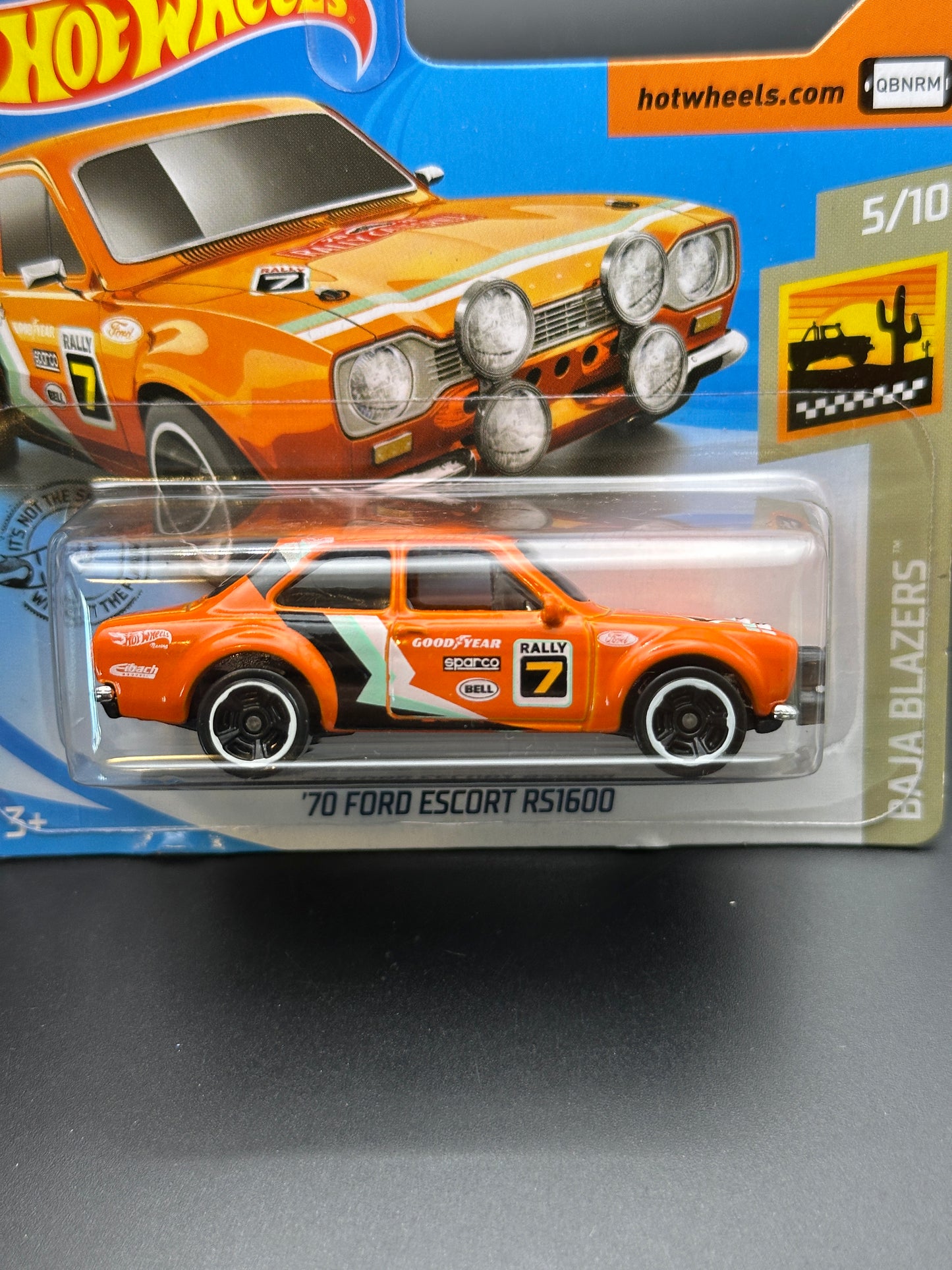 HOT WHEELS - 70 FORD ESCORT RS1600 (2020) - HW BAJA BLAZERS 5/10