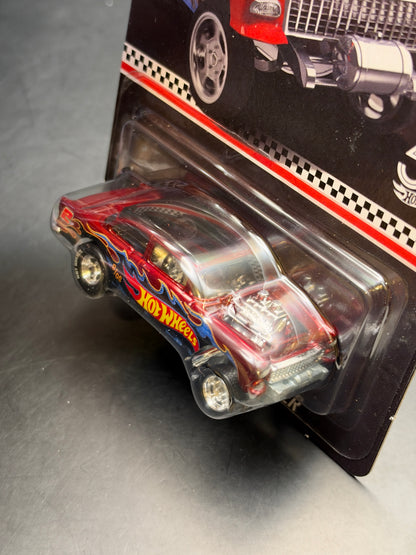 HOT WHEELS - 55 CHEVY BEL AIR GASSER (2018) - HOT WHEELS 2018 COLLECTOR EDITION
