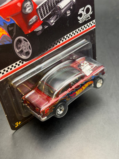 HOT WHEELS - 55 CHEVY BEL AIR GASSER (2018) - HOT WHEELS 2018 COLLECTOR EDITION