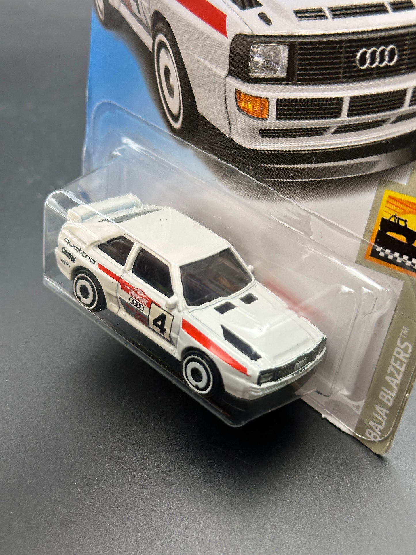 HOT WHEELS - 84 AUDI SPORT QUATTRO (2019) - HW BAJA BLAZERS 7/10