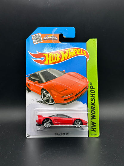 HOT WHEELS - 90 ACURA NSX (2015) - HW WORKSHOP: HW GARAGE