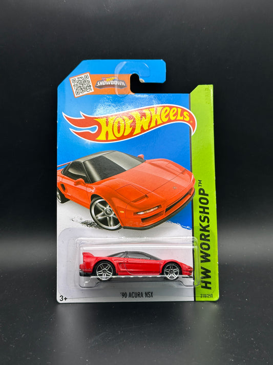 HOT WHEELS - 90 ACURA NSX (2015) - HW WORKSHOP: HW GARAGE