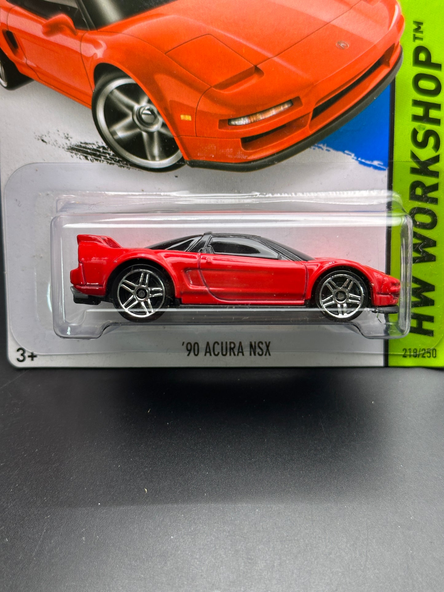 HOT WHEELS - 90 ACURA NSX (2015) - HW WORKSHOP: HW GARAGE
