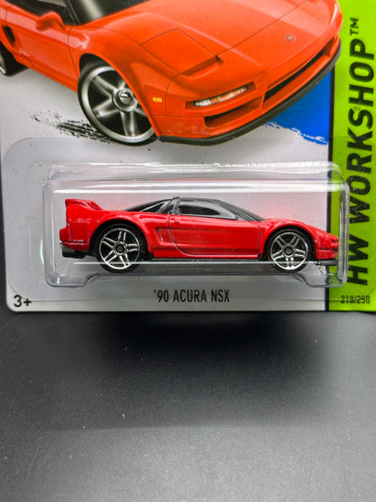 HOT WHEELS - 90 ACURA NSX (2015) - HW WORKSHOP: HW GARAGE